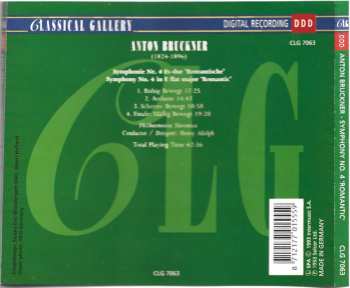 CD Anton Bruckner: Symphony No. 4 Romantic