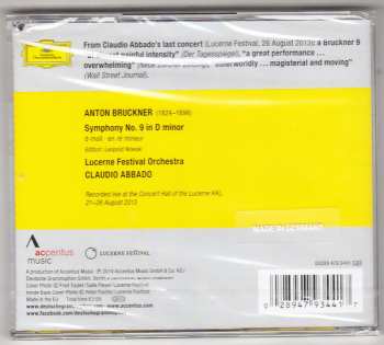 CD Claudio Abbado: Bruckner Symphony No. 9