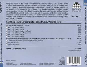 CD Anton Reicha: Complete Piano Music, Volume Two