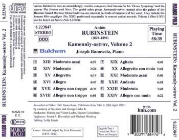 CD Anton Rubinstein: Rubinstein: Kamennïy-ostrov, Vol. 2