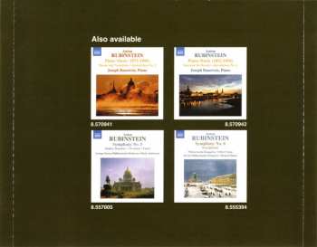 CD Anton Rubinstein: Piano Sonatas Nos. 1 And 2