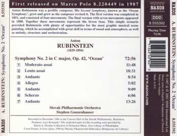 CD Slovak Philharmonic Orchestra: Symphonies Vo. 2 - Symphony No. 2 'Ocean'