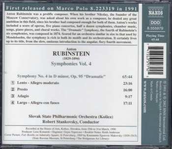 CD Anton Rubinstein: Symphony No. 4 "Dramatic"