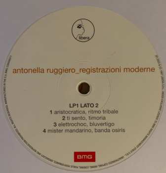 2LP Antonella Ruggiero: Registrazioni Moderne CLR | LTD | NUM