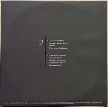 2LP Francesco De Gregori: Il Concerto - Live