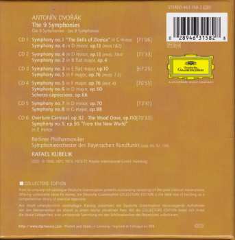 6CD/Dobozkészlet Antonín Dvořák: The 9 Symphonies