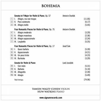 CD Antonín Dvořák: Bohemia
