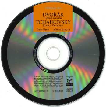 CD Antonín Dvořák: Cello Concerto / Rokoko Variations