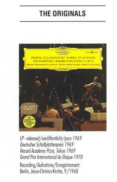 CD Antonín Dvořák: Cellokonzert • Rokoko-Variationen