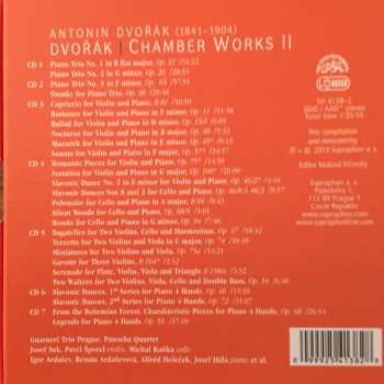 7CD/Dobozkészlet Antonín Dvořák: Chamber Works II