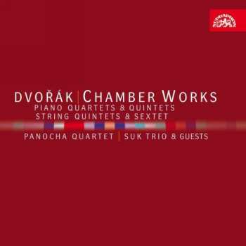 4CD/Dobozkészlet Antonín Dvořák: Chamber Works - Piano Quartets & Quintets - String Quintets & Sextet