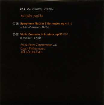 6CD/Dobozkészlet Antonín Dvořák: Complete Symphonies & Concertos