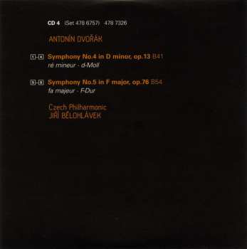 6CD/Dobozkészlet Antonín Dvořák: Complete Symphonies & Concertos