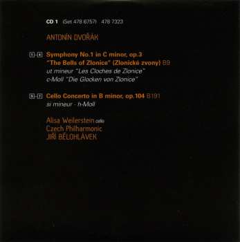 6CD/Dobozkészlet Antonín Dvořák: Complete Symphonies & Concertos