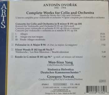 CD Antonín Dvořák: Complete Works For Cello And Orchestra