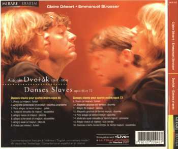 CD Antonín Dvořák: Danses Slaves Opus 46 Et 72