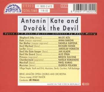 2CD/Dobozkészlet Antonín Dvořák: Čert A Káča = Kate And The Devil