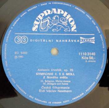 LP Antonín Dvořák: New World Symphony
