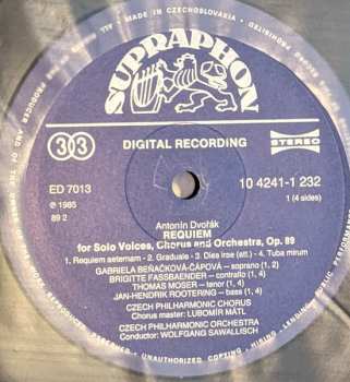 2LP Antonín Dvořák: Requiem