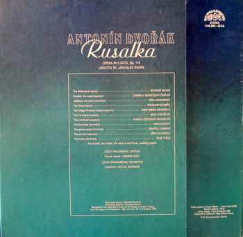 3LP/Dobozkészlet Antonín Dvořák: Rusalka (3xLP + BOX + BOOKLET)