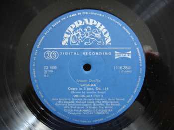 3LP/Dobozkészlet Antonín Dvořák: Rusalka