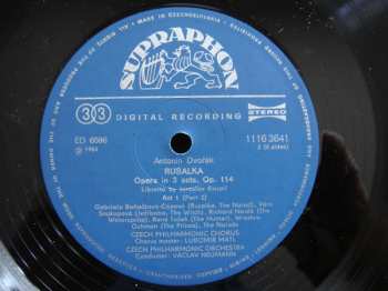 3LP/Dobozkészlet Antonín Dvořák: Rusalka