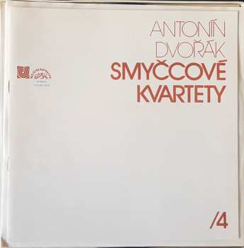 4LP/Dobozkészlet Antonín Dvořák: Smyčcové Kvartety /4