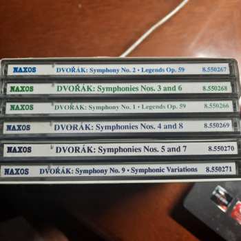 6CD/Dobozkészlet Antonín Dvořák: Symphonies Nos. 1 - 9 / Legends Op. 59, Nos. 1 - 10 / Symphonic Variations, Op. 78