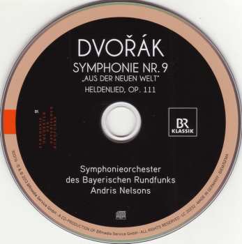 CD Antonín Dvořák: Symphonie Nr. 9 „Aus Der Neuen Welt‟ / Heldenlied, Op. 111 DIGI