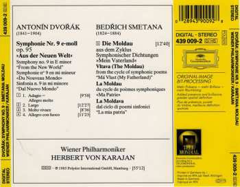 CD Antonín Dvořák: Symphonie Nr. 9 »Aus Der Neuen Welt = From The New World = Du Nouveau Monde« / Moldau
