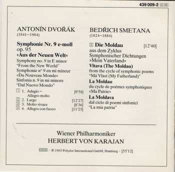 CD Antonín Dvořák: Symphonie Nr. 9 »Aus Der Neuen Welt = From The New World = Du Nouveau Monde« / Moldau