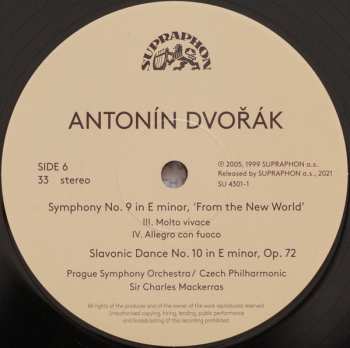 3LP/Dobozkészlet Antonín Dvořák: Symphonies Nos 8 & 9 - Legends - Slavonic Dances LTD | NUM