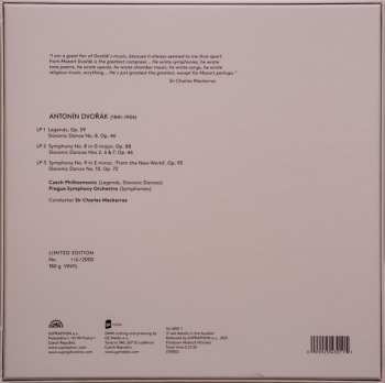 3LP/Dobozkészlet Antonín Dvořák: Symphonies Nos 8 & 9 - Legends - Slavonic Dances LTD | NUM