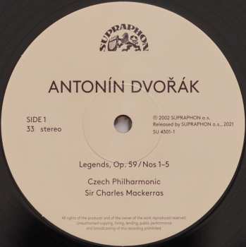 3LP/Dobozkészlet Antonín Dvořák: Symphonies Nos 8 & 9 - Legends - Slavonic Dances LTD | NUM