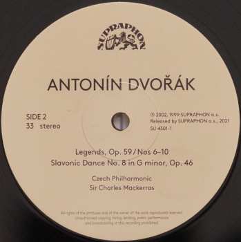 3LP/Dobozkészlet Antonín Dvořák: Symphonies Nos 8 & 9 - Legends - Slavonic Dances LTD | NUM