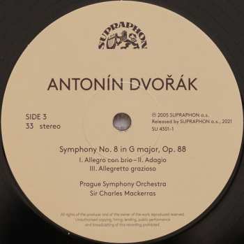 3LP/Dobozkészlet Antonín Dvořák: Symphonies Nos 8 & 9 - Legends - Slavonic Dances LTD | NUM