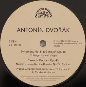 3LP/Dobozkészlet Antonín Dvořák: Symphonies Nos 8 & 9 - Legends - Slavonic Dances LTD | NUM