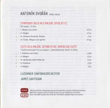 CD Antonín Dvořák: Symphony No. 6 | American Suite Op. 98b