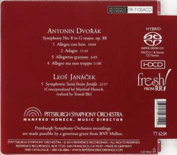 SACD Antonín Dvořák: Symphony No. 8 / Symphonic Suite From Jenůfa