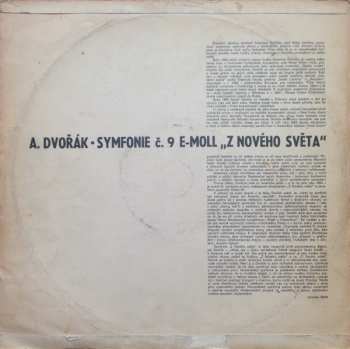 LP Antonín Dvořák: Symfonie E-Moll „Z Nového Světa“