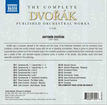 17CD/Dobozkészlet Various: The Complete Published Orchestral Works