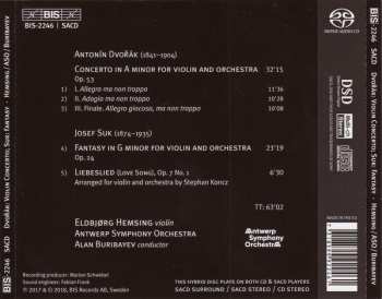 SACD Antonín Dvořák: Violin Concerto / Fantasy & Love Songs