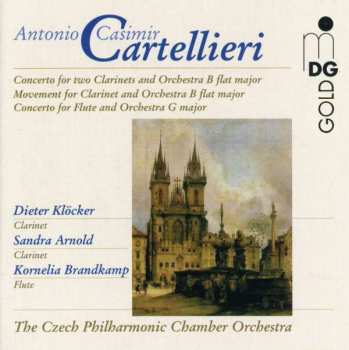 Album The Czech Philharmonic Chamber Orchestra: Concerto For Two Clarinets And Orchestra B Flat Major / Movement For Clarinet And Orchestra B Flat Major / Concerto For Flute And Orchestra G Major