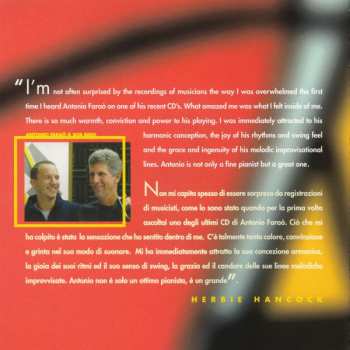 CD Antonio Faraò: Far Out