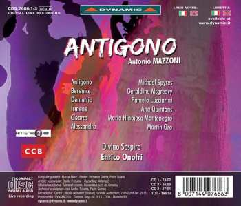 3CD Michael Spyres: Antigono