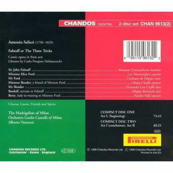 2CD/Dobozkészlet Antonio Salieri: Falstaff