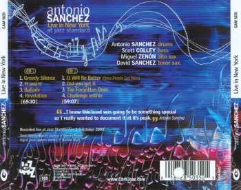 2CD Antonio Sánchez: Live In New York At Jazz Standard