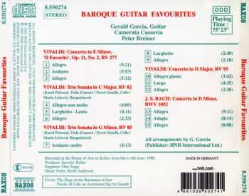 CD Johann Sebastian Bach: Baroque Guitar Favourites
