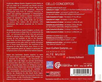 CD Antonio Vivaldi: Cello Concertos