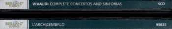 4CD/Dobozkészlet Antonio Vivaldi: Complete Concertos And Sinfonias For Strings And Basso Continuo